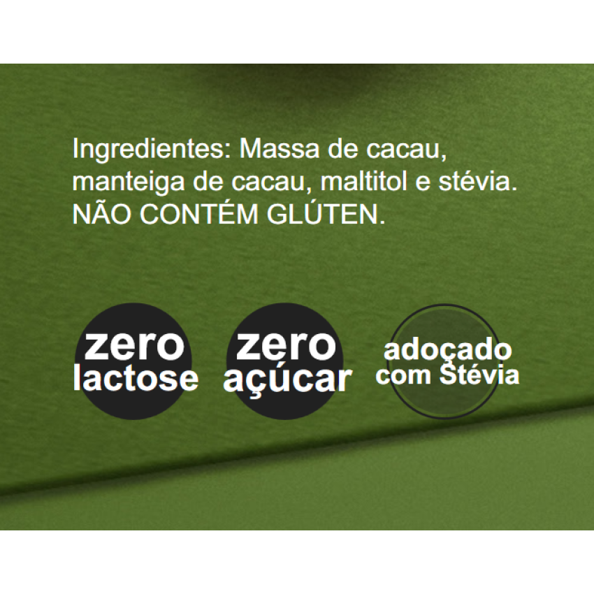 Ovo de Páscoa Stévia 77% Cacau 160g - Vegano e Sem Lactose - Stevia Choco